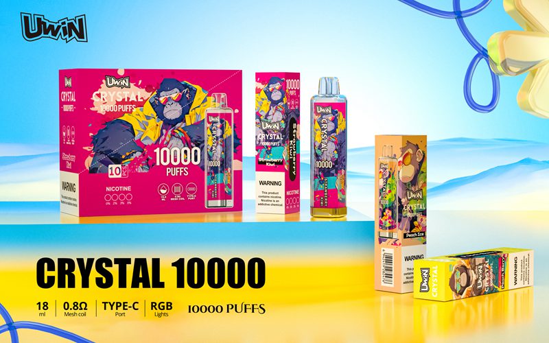 Uwin Crystal 10000 Puffs Disposable Vape Banner